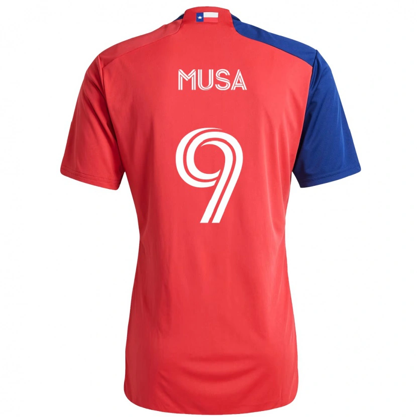 Danxen Herren Petar Musa #9 Rot Marineblau Heimtrikot Trikot 2025/26 T-Shirt