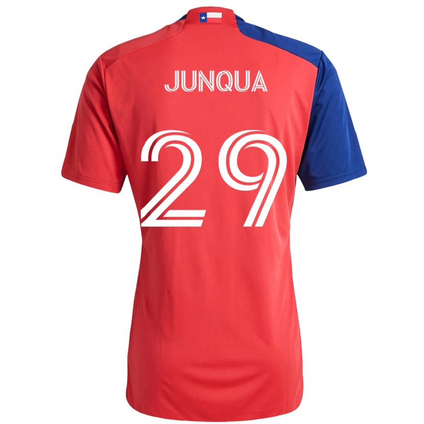 Danxen Herren Sam Junqua #29 Rot Marineblau Heimtrikot Trikot 2025/26 T-Shirt