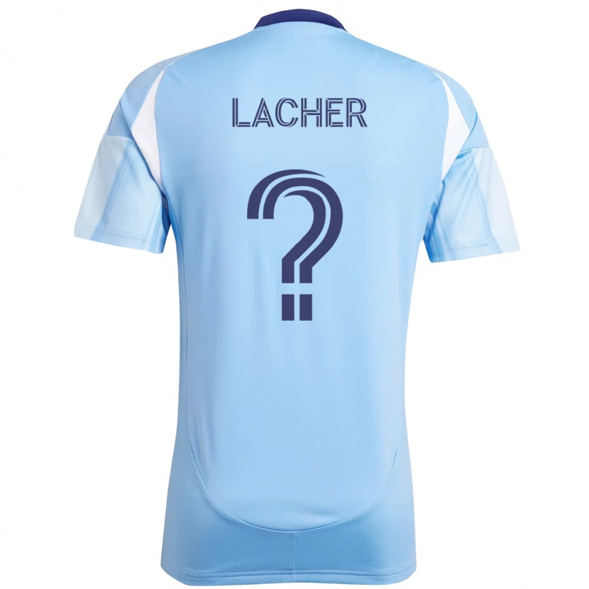Danxen Herren Julien Lacher #0 Hellblau Heimtrikot Trikot 2025/26 T-Shirt