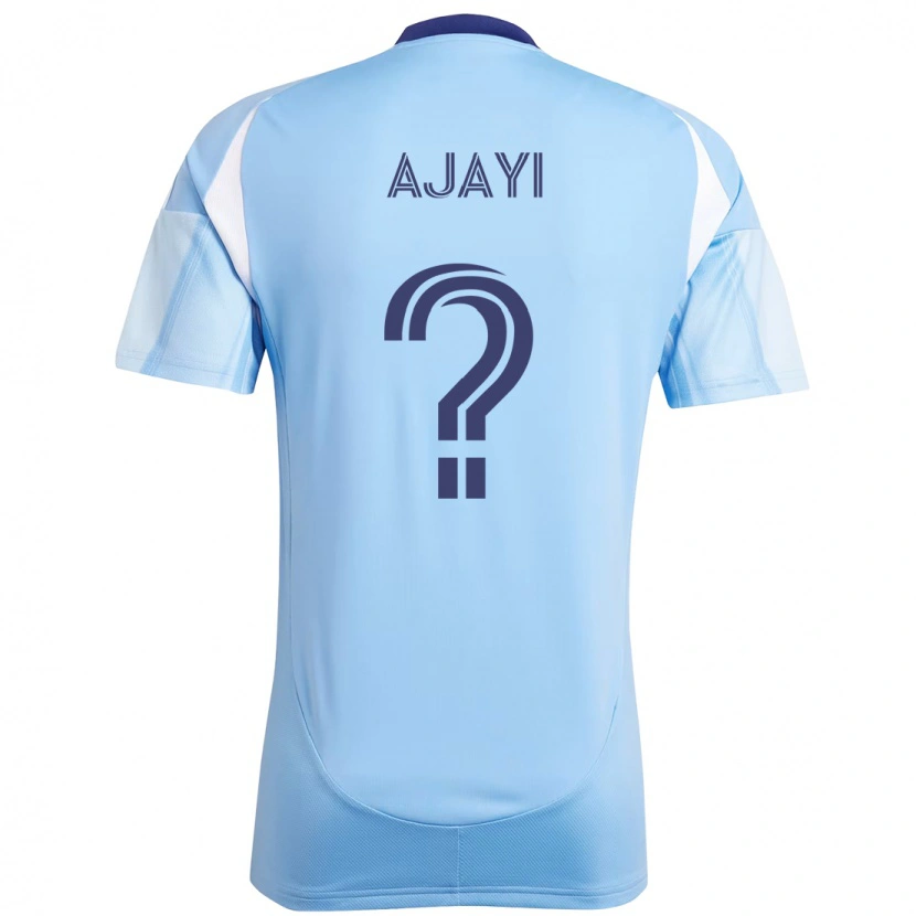 Danxen Herren Olumuyiwa Ajayi #0 Hellblau Heimtrikot Trikot 2025/26 T-Shirt