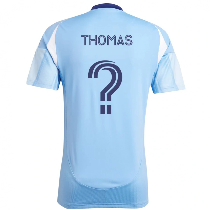 Danxen Herren Dylan Thomas #0 Hellblau Heimtrikot Trikot 2025/26 T-Shirt