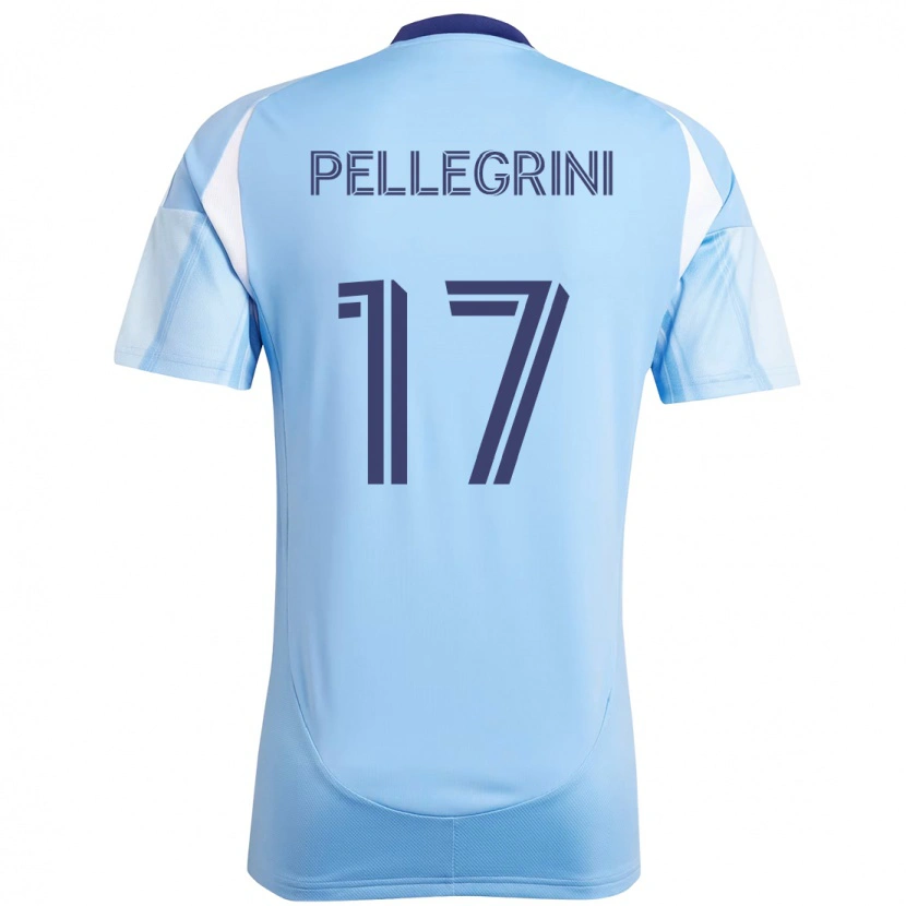 Danxen Herren Matías Pellegrini #17 Hellblau Heimtrikot Trikot 2025/26 T-Shirt