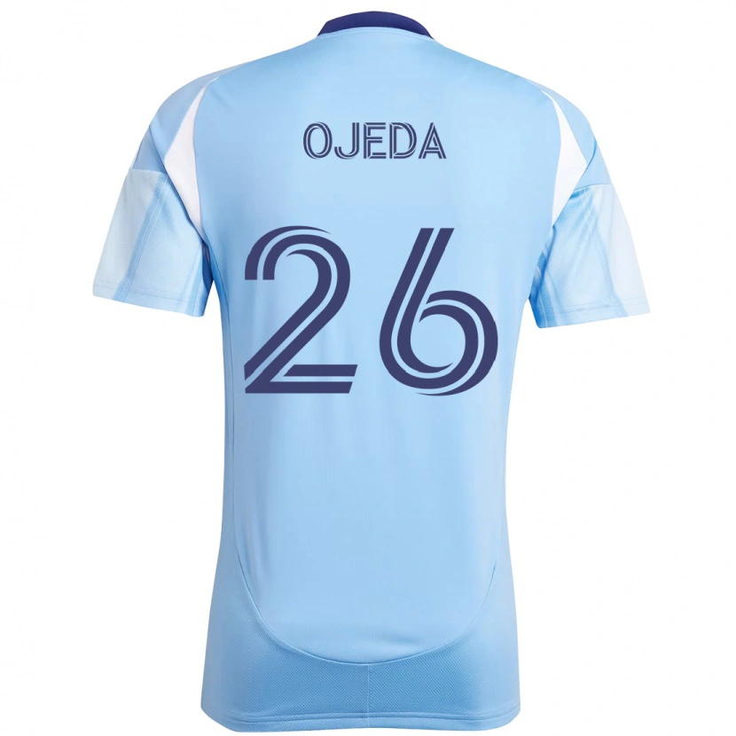 Danxen Herren Agustín Ojeda #26 Hellblau Heimtrikot Trikot 2025/26 T-Shirt