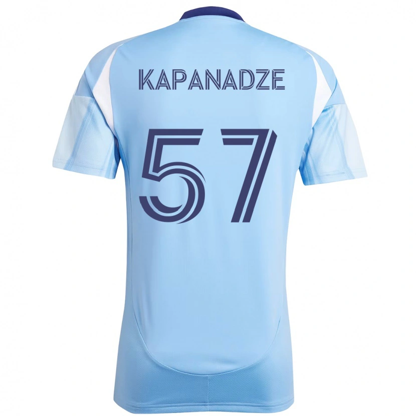 Danxen Herren Nicholas Kapanadze #57 Hellblau Heimtrikot Trikot 2025/26 T-Shirt