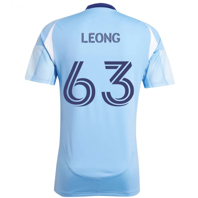 Danxen Herren Matthew Leong #63 Hellblau Heimtrikot Trikot 2025/26 T-Shirt