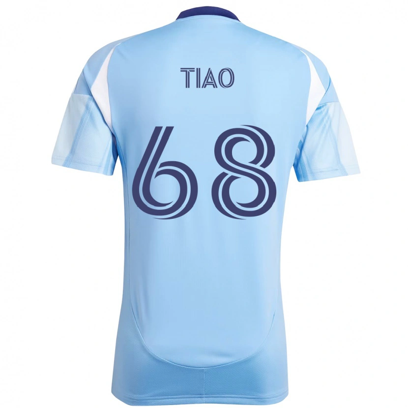 Danxen Herren Christopher Tiao #68 Hellblau Heimtrikot Trikot 2025/26 T-Shirt