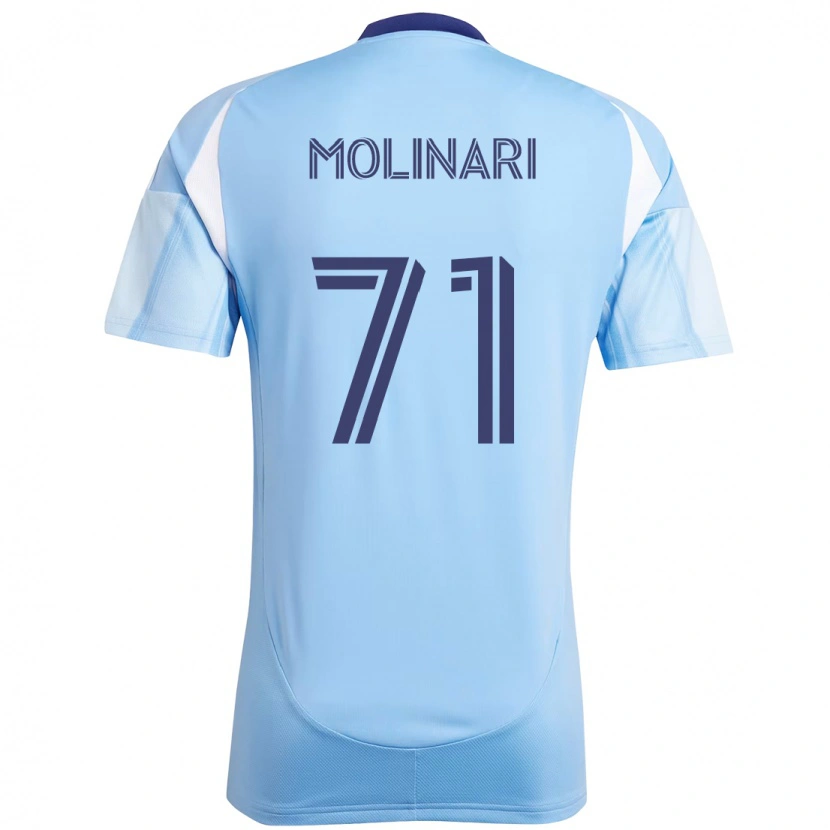 Danxen Herren Peter Molinari #71 Hellblau Heimtrikot Trikot 2025/26 T-Shirt