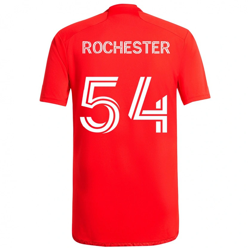 Danxen Herren Lamonth Rochester #54 Rot Weiß Heimtrikot Trikot 2025/26 T-Shirt