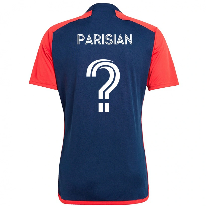 Danxen Herren Donovan Parisian #0 Blau Rot Heimtrikot Trikot 2025/26 T-Shirt