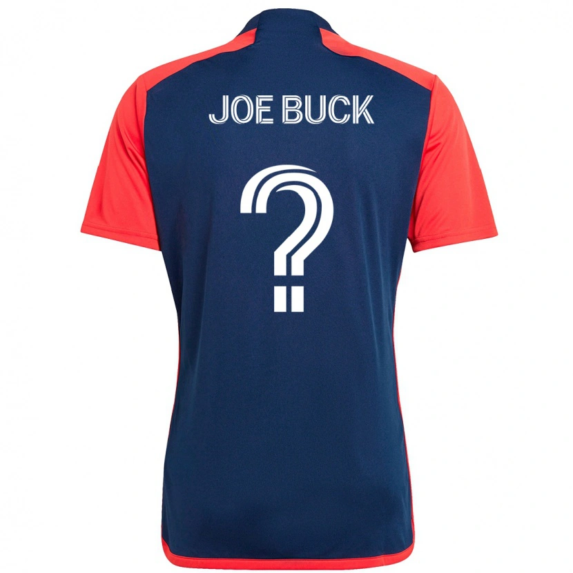 Danxen Herren Joe Buck #0 Blau Rot Heimtrikot Trikot 2025/26 T-Shirt