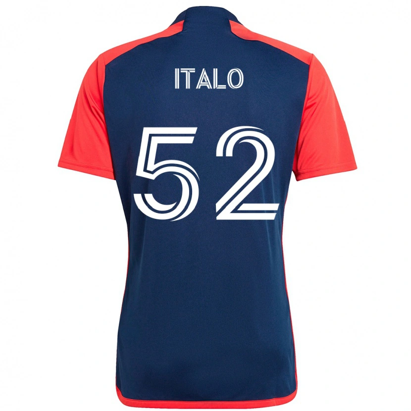 Danxen Herren Ítalo #52 Blau Rot Heimtrikot Trikot 2025/26 T-Shirt