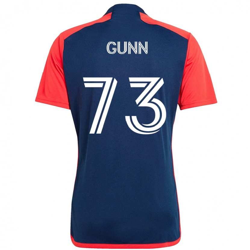 Danxen Herren Jd Gunn #73 Blau Rot Heimtrikot Trikot 2025/26 T-Shirt