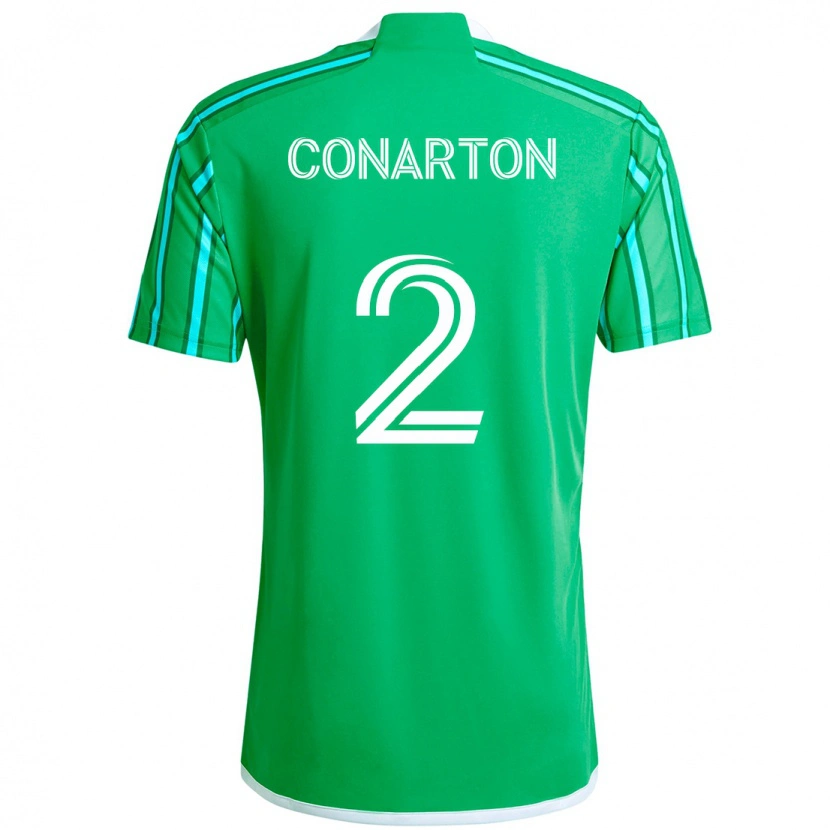 Danxen Herren Alyssa Conarton #2 Grün Weiß Heimtrikot Trikot 2025/26 T-Shirt