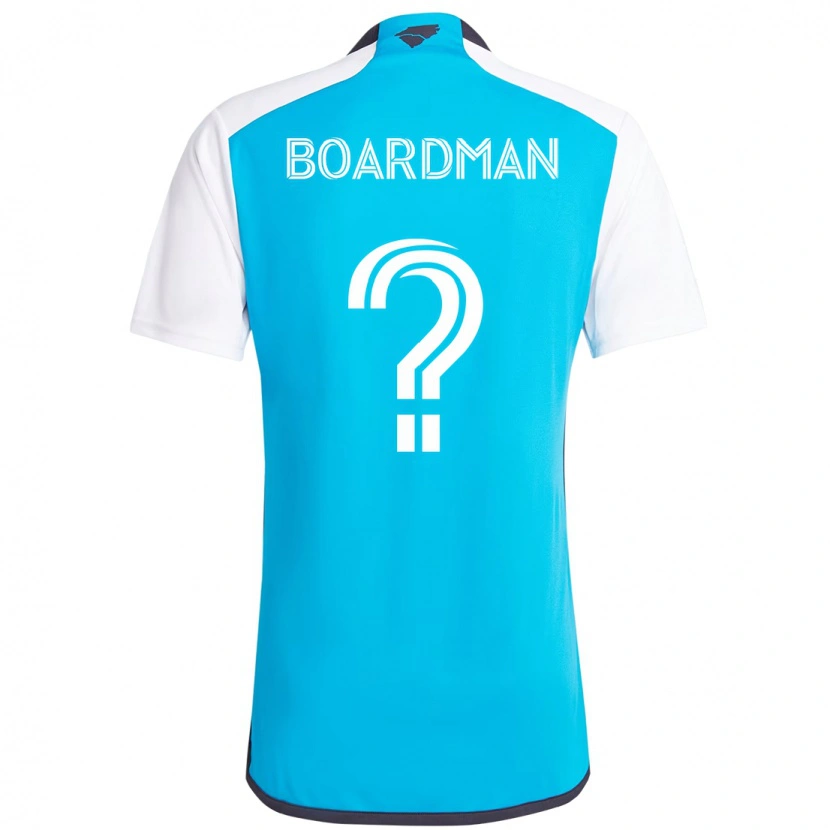 Danxen Herren Erik Pena-Boardman #0 Himmelblau Weiß Heimtrikot Trikot 2025/26 T-Shirt