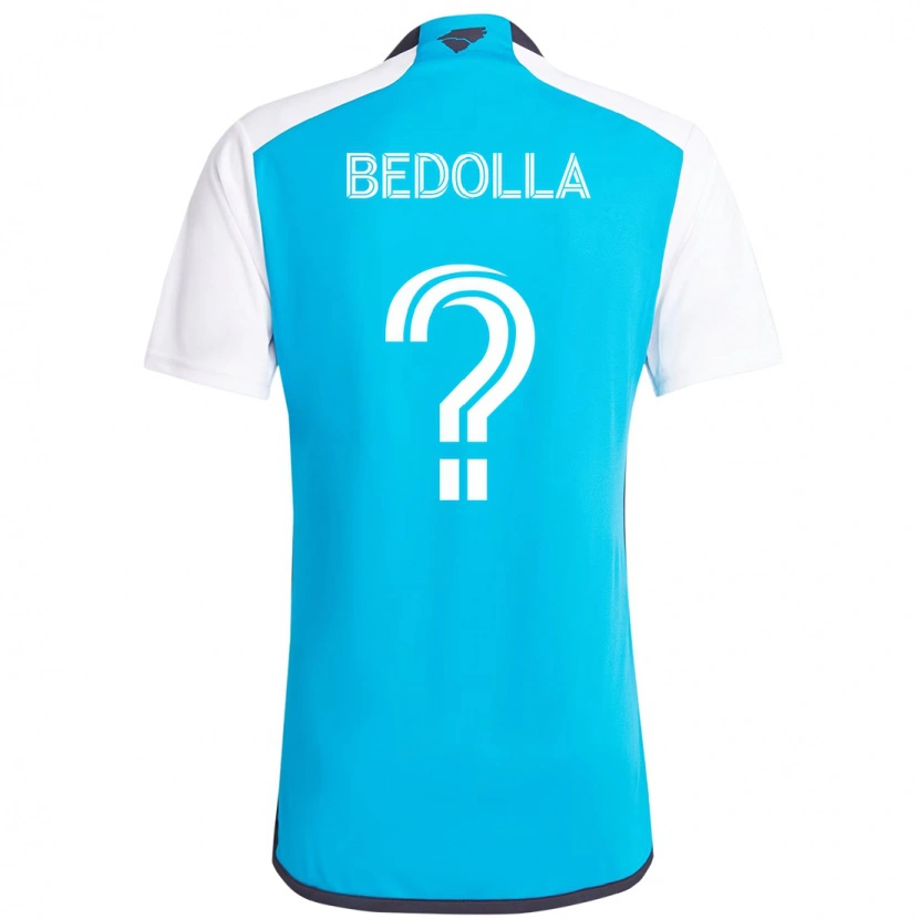 Danxen Herren Brando Bedolla #0 Himmelblau Weiß Heimtrikot Trikot 2025/26 T-Shirt