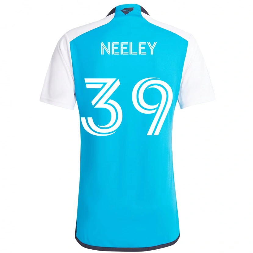 Danxen Herren Jack Neeley #39 Himmelblau Weiß Heimtrikot Trikot 2025/26 T-Shirt