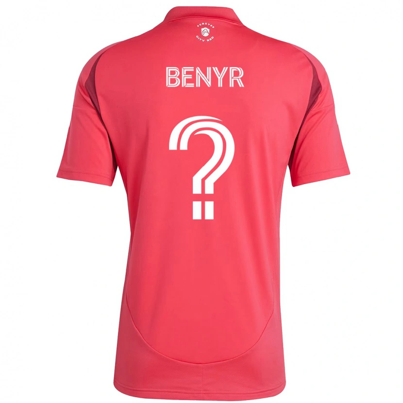 Danxen Herren Braden Benyr #0 Magenta Weiß Heimtrikot Trikot 2025/26 T-Shirt