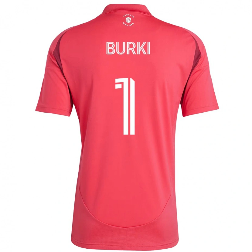 Danxen Herren Roman Bürki #1 Magenta Weiß Heimtrikot Trikot 2025/26 T-Shirt