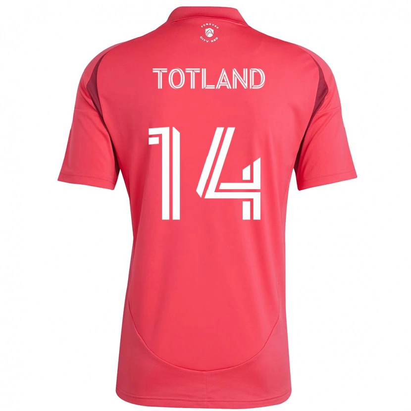 Danxen Herren Tomas Totland #14 Magenta Weiß Heimtrikot Trikot 2025/26 T-Shirt