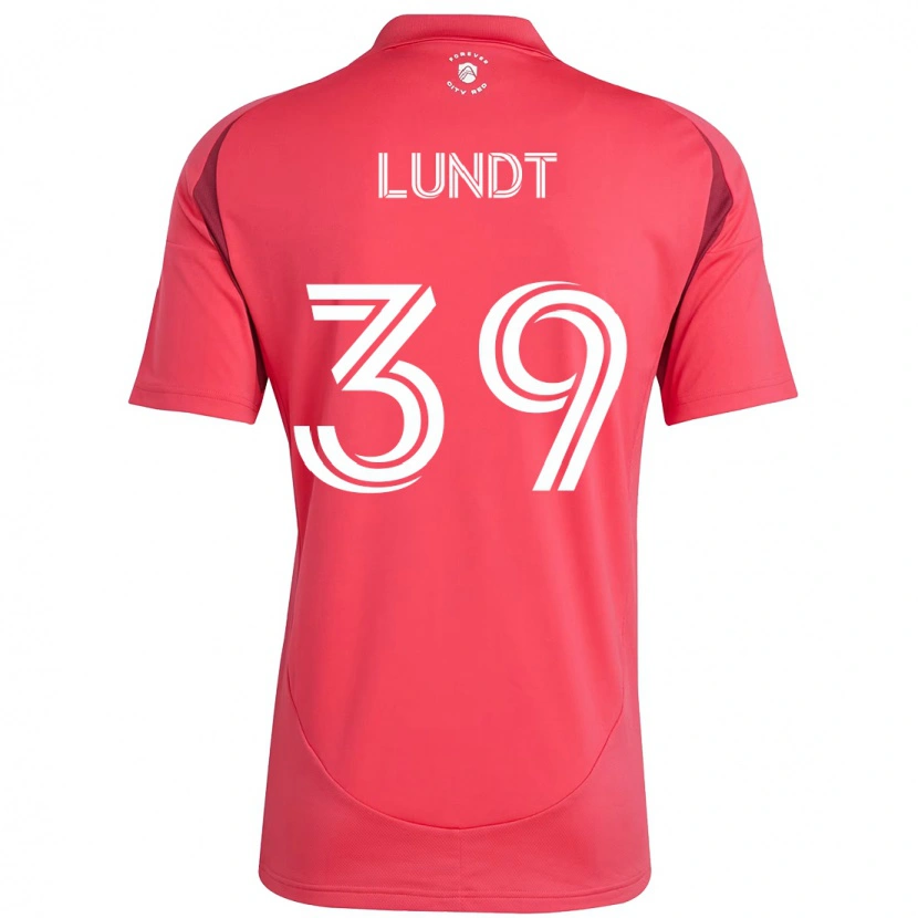 Danxen Herren Ben Lundt #39 Magenta Weiß Heimtrikot Trikot 2025/26 T-Shirt