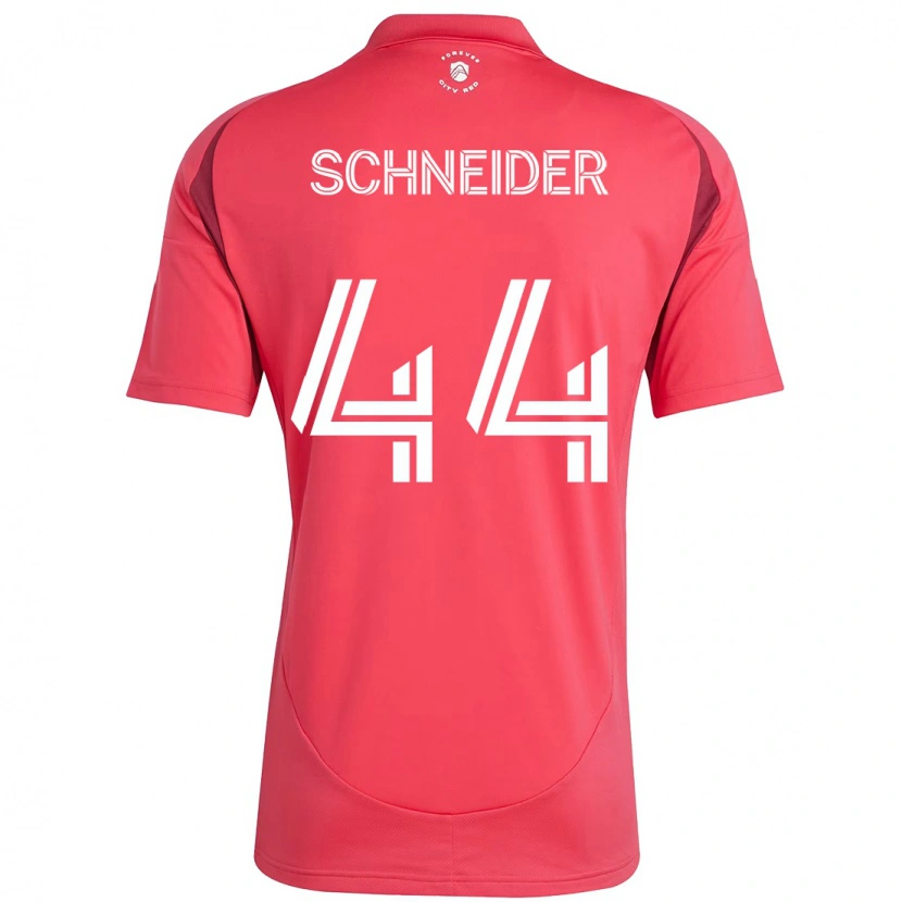 Danxen Herren Max Schneider #44 Magenta Weiß Heimtrikot Trikot 2025/26 T-Shirt