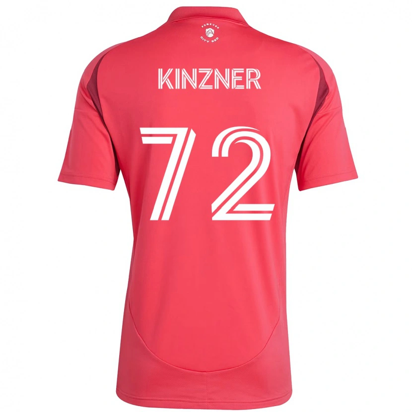 Danxen Herren Eric Kinzner #72 Magenta Weiß Heimtrikot Trikot 2025/26 T-Shirt