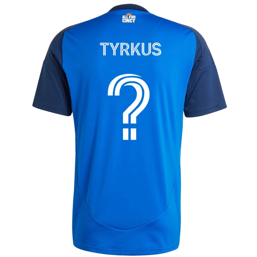 Danxen Herren Illia Tyrkus #0 Dunkelblau Orange Heimtrikot Trikot 2025/26 T-Shirt