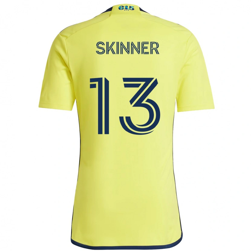 Danxen Herren Joey Skinner #13 Gelb Marineblau Heimtrikot Trikot 2025/26 T-Shirt