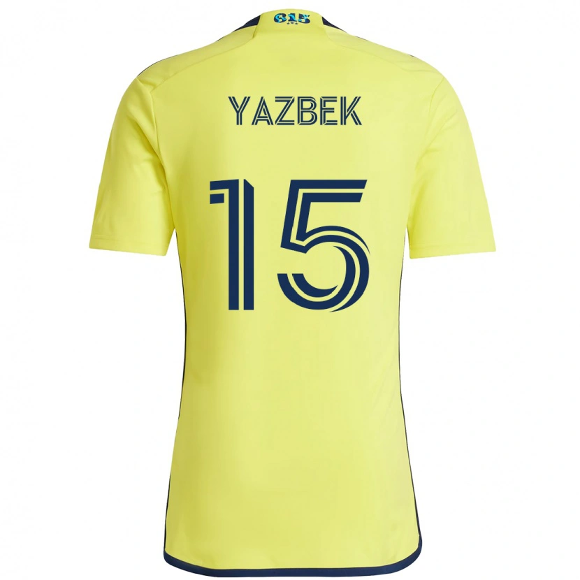 Danxen Herren Patrick Yazbek #15 Gelb Marineblau Heimtrikot Trikot 2025/26 T-Shirt