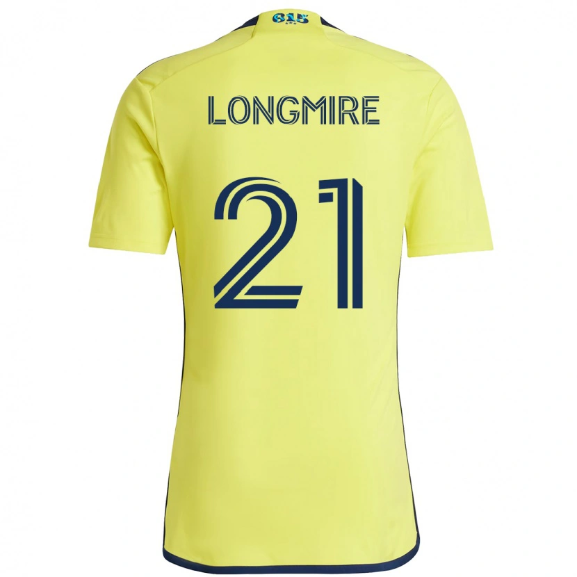 Danxen Herren Ahmed Longmire #21 Gelb Marineblau Heimtrikot Trikot 2025/26 T-Shirt