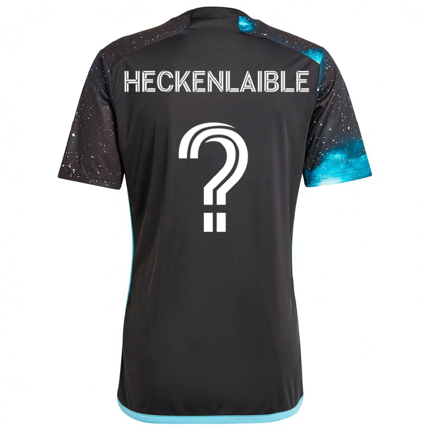 Danxen Herren Andrew Heckenlaible #0 Schwarz Blau Heimtrikot Trikot 2025/26 T-Shirt