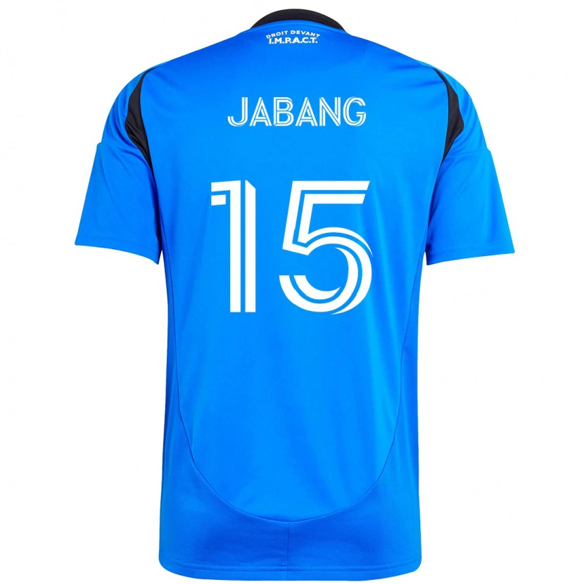 Danxen Herren Ousman Jabang #15 Dunkelblau Schwarz Heimtrikot Trikot 2025/26 T-Shirt