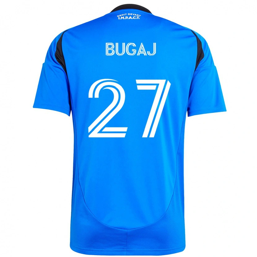 Danxen Herren Dawid Bugaj #27 Dunkelblau Schwarz Heimtrikot Trikot 2025/26 T-Shirt