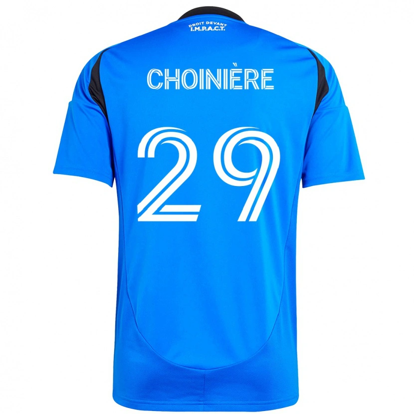 Danxen Herren Mathieu Choinière #29 Dunkelblau Schwarz Heimtrikot Trikot 2025/26 T-Shirt