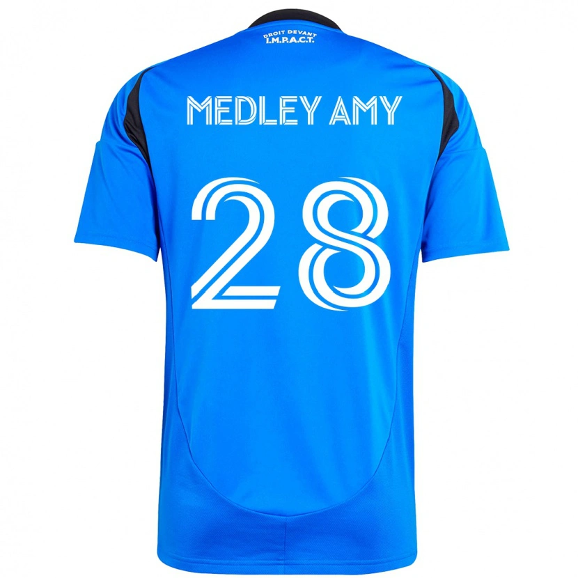Danxen Herren Medley Amy #28 Dunkelblau Schwarz Heimtrikot Trikot 2025/26 T-Shirt