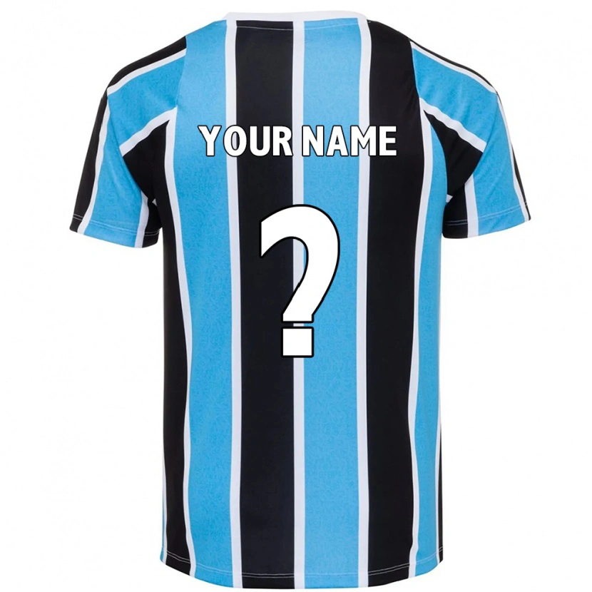Danxen Herren Ihren Namen #0 Blau Schwarz Weiß Heimtrikot Trikot 2025/26 T-Shirt