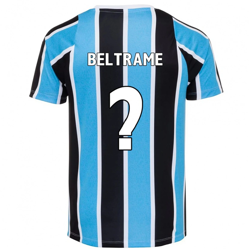 Danxen Herren Thiago Beltrame #0 Blau Schwarz Weiß Heimtrikot Trikot 2025/26 T-Shirt