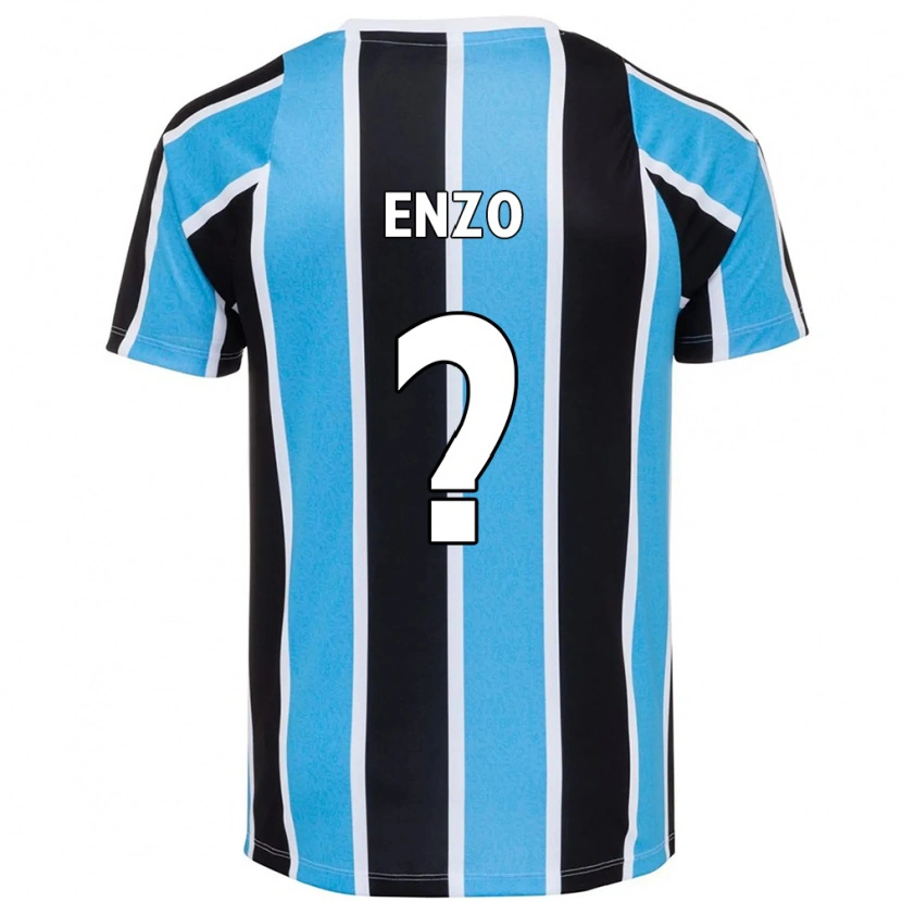 Danxen Herren Enzo #0 Blau Schwarz Weiß Heimtrikot Trikot 2025/26 T-Shirt