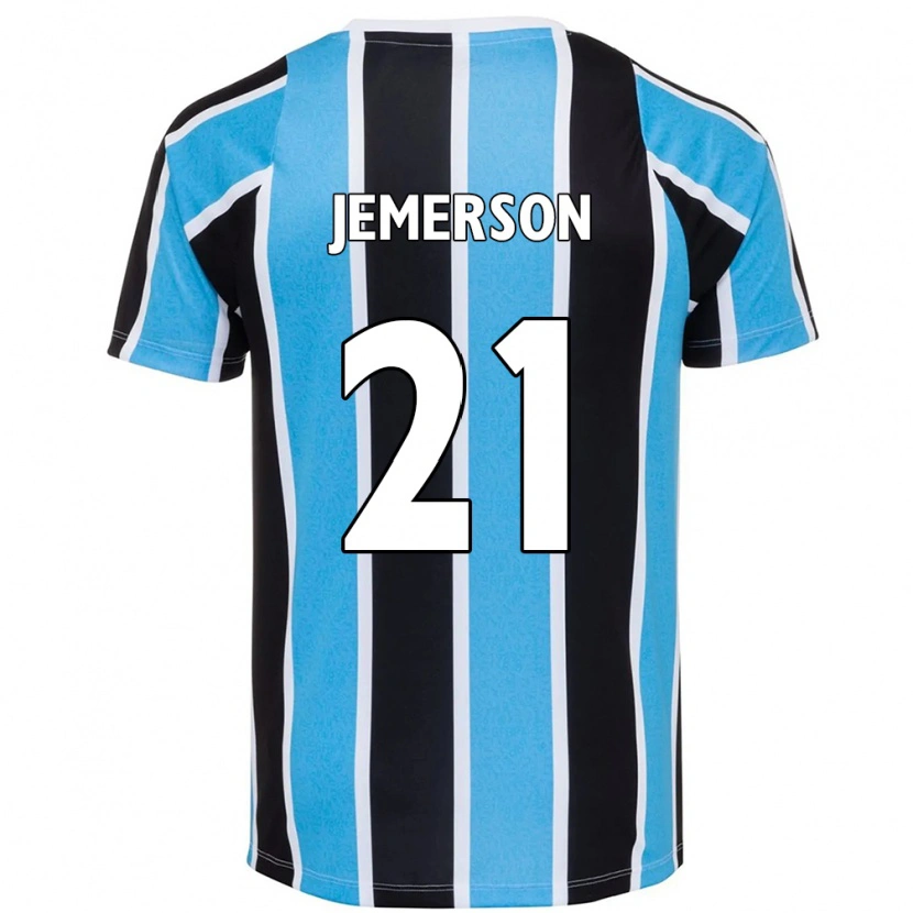 Danxen Herren Jemerson #21 Blau Schwarz Weiß Heimtrikot Trikot 2025/26 T-Shirt