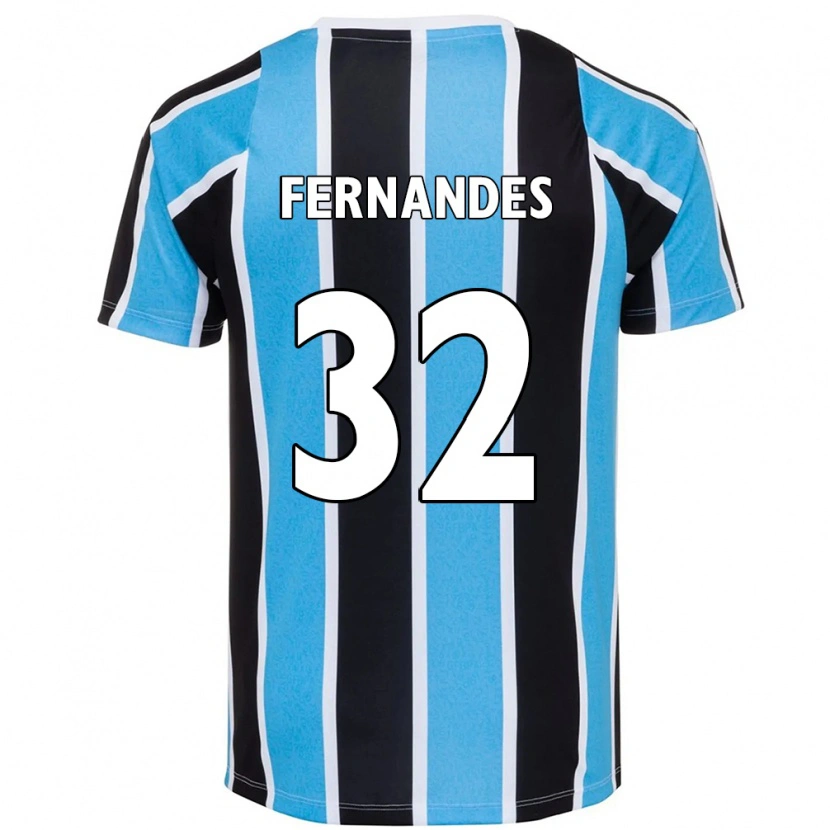 Danxen Herren Nathan Fernandes #32 Blau Schwarz Weiß Heimtrikot Trikot 2025/26 T-Shirt