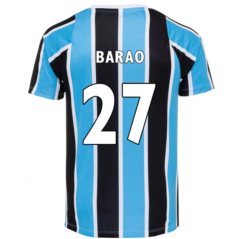 Danxen Herren Dani Barão #27 Blau Schwarz Weiß Heimtrikot Trikot 2025/26 T-Shirt