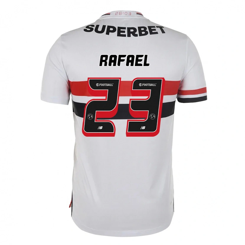 Danxen Herren Rafael #23 Rot Schwarz Weiß Heimtrikot Trikot 2025/26 T-Shirt