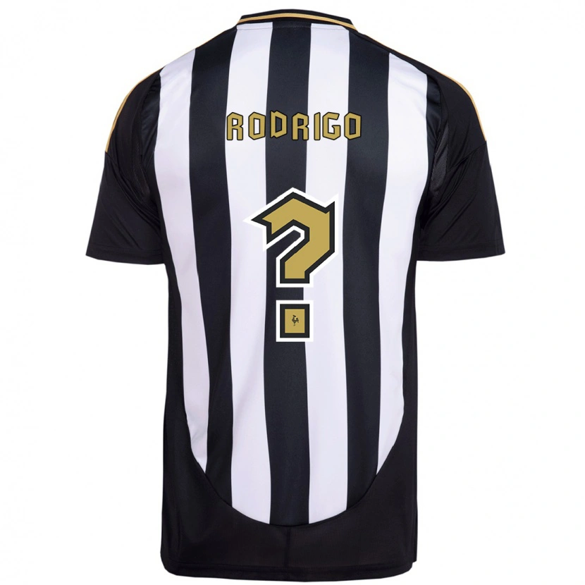 Danxen Herren Kauã Rodrigo #0 Weiß Schwarz Heimtrikot Trikot 2025/26 T-Shirt
