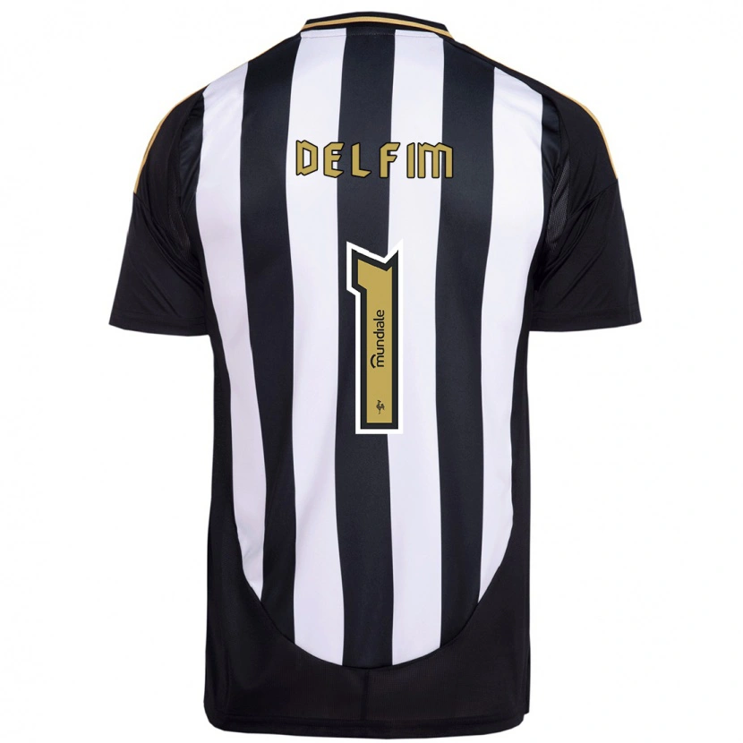 Danxen Herren Gabriel Delfim #1 Weiß Schwarz Heimtrikot Trikot 2025/26 T-Shirt