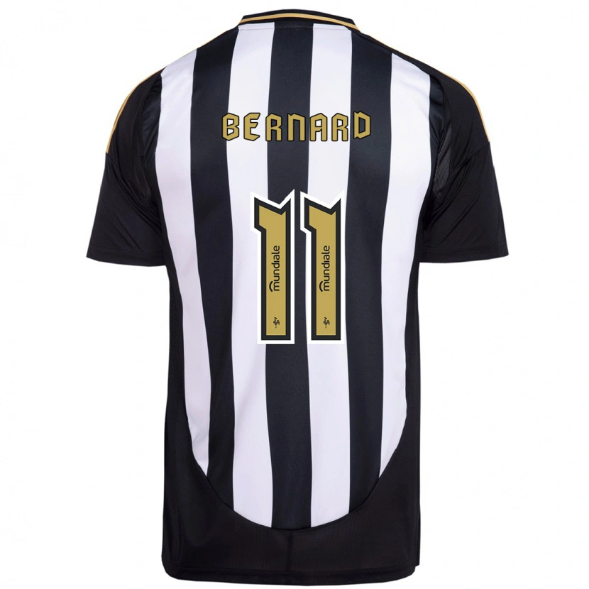 Danxen Herren Bernard #11 Weiß Schwarz Heimtrikot Trikot 2025/26 T-Shirt