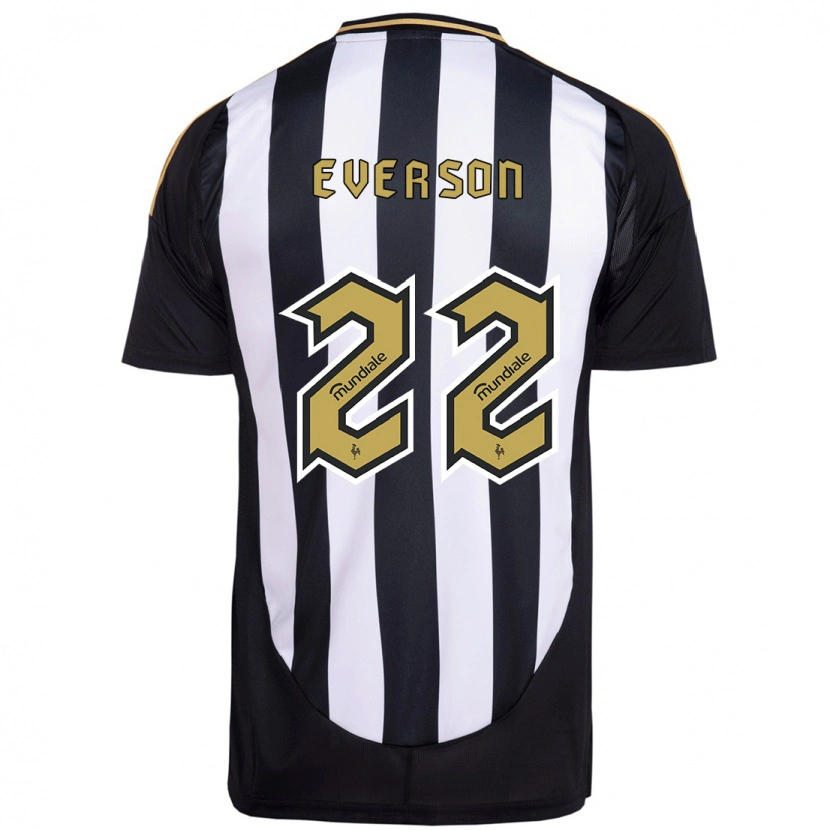 Danxen Herren Everson #22 Weiß Schwarz Heimtrikot Trikot 2025/26 T-Shirt