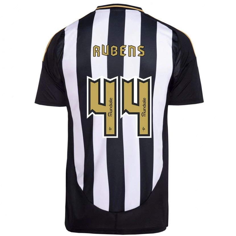 Danxen Herren Rubens #44 Weiß Schwarz Heimtrikot Trikot 2025/26 T-Shirt