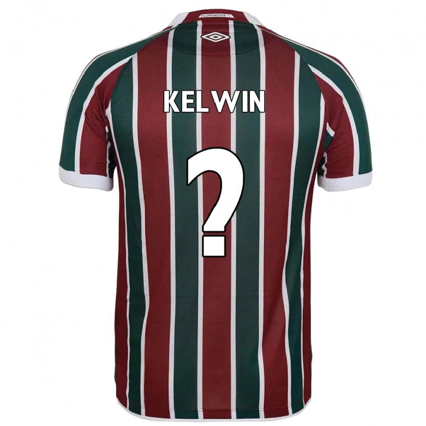 Danxen Herren Kelwin #0 Grün Kastanienbraun Weiß Heimtrikot Trikot 2025/26 T-Shirt