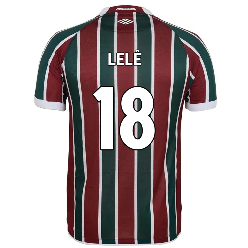 Danxen Herren Lelê #18 Grün Kastanienbraun Weiß Heimtrikot Trikot 2025/26 T-Shirt