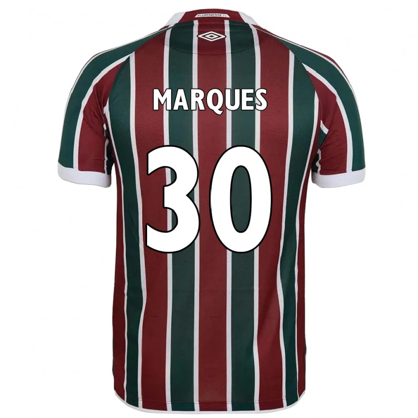 Danxen Herren Vero Marques #30 Grün Kastanienbraun Weiß Heimtrikot Trikot 2025/26 T-Shirt